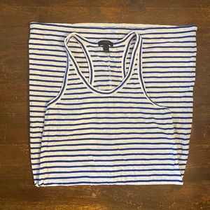 Racerback Striped J. Crew Dress